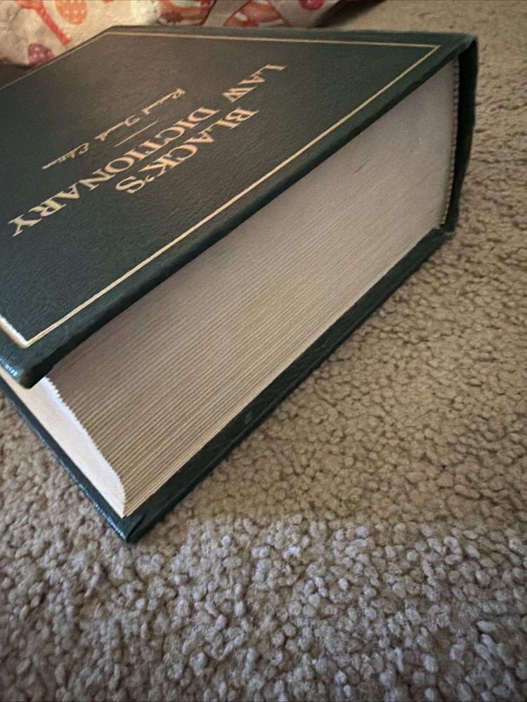 Black's Law Dictionary Revised Fourth Edition HC 1968
