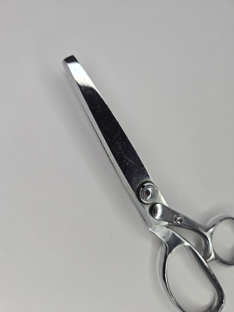 ROYAL SUPREME Chrome Plated Pinking Shears Scissors