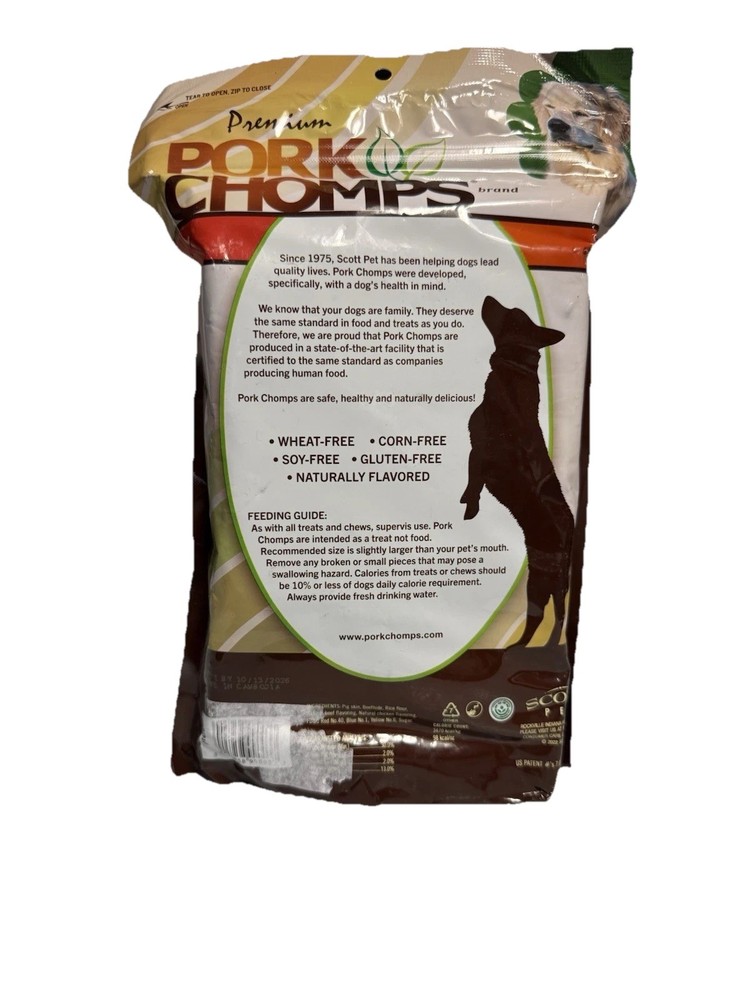 Scott Pet Premium Pork Chomps