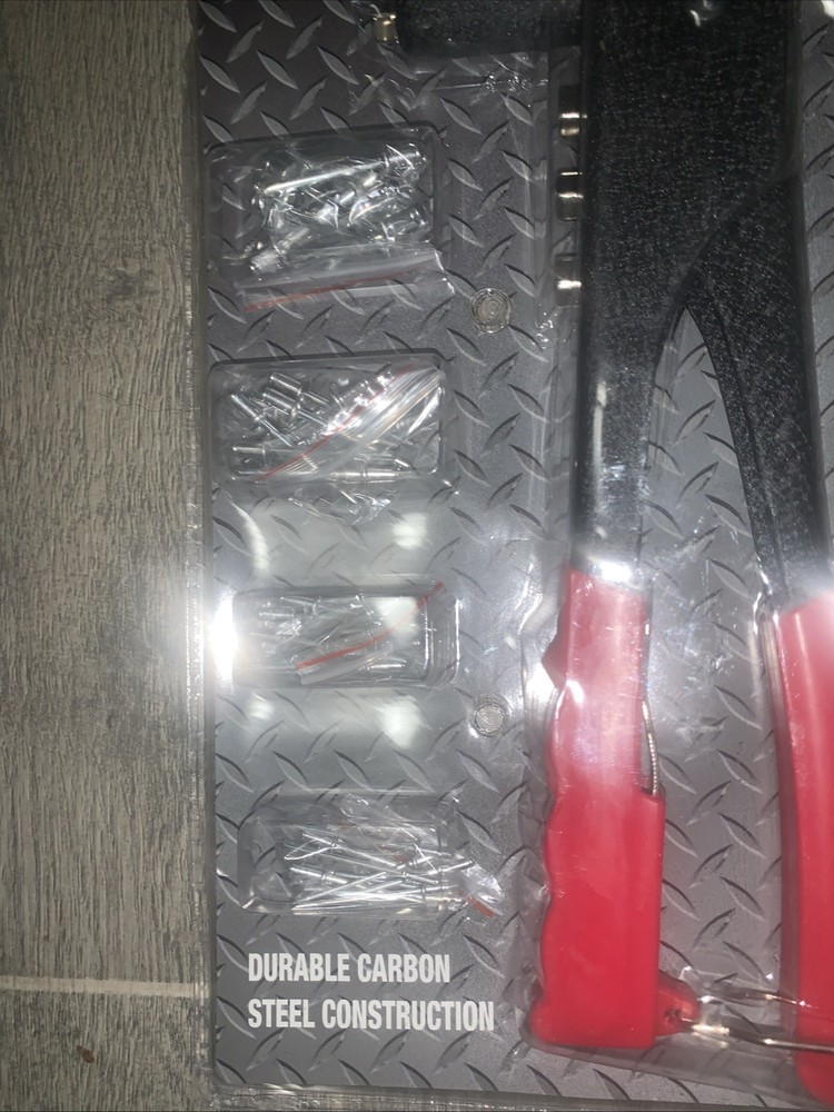 Tough Gear Hand Riveter With 40 Rivets