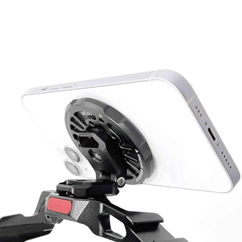 Folding Camera Bracket Aluminum Alloy Tool Less Setups Damping System