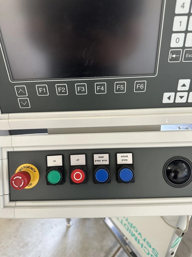 Schmidt PRC 4000 Press Control & 2x 415 Servo Press Modules 4.5kN Force, 200mm,