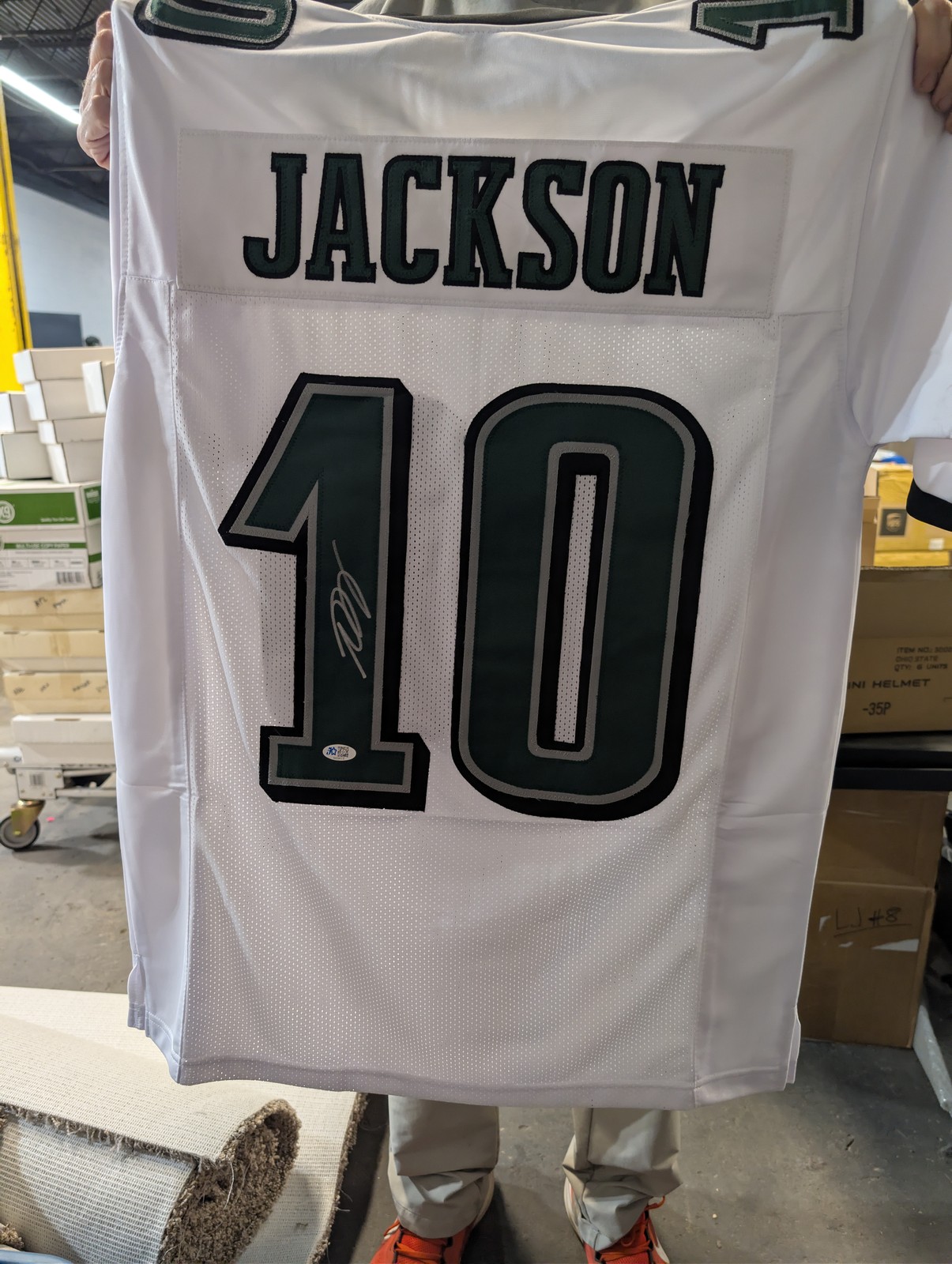 #001 - FLASH Desean Jackson Autographed Jersey