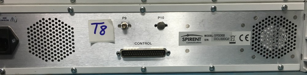 Spirent SR5068 Test Configuration Unit