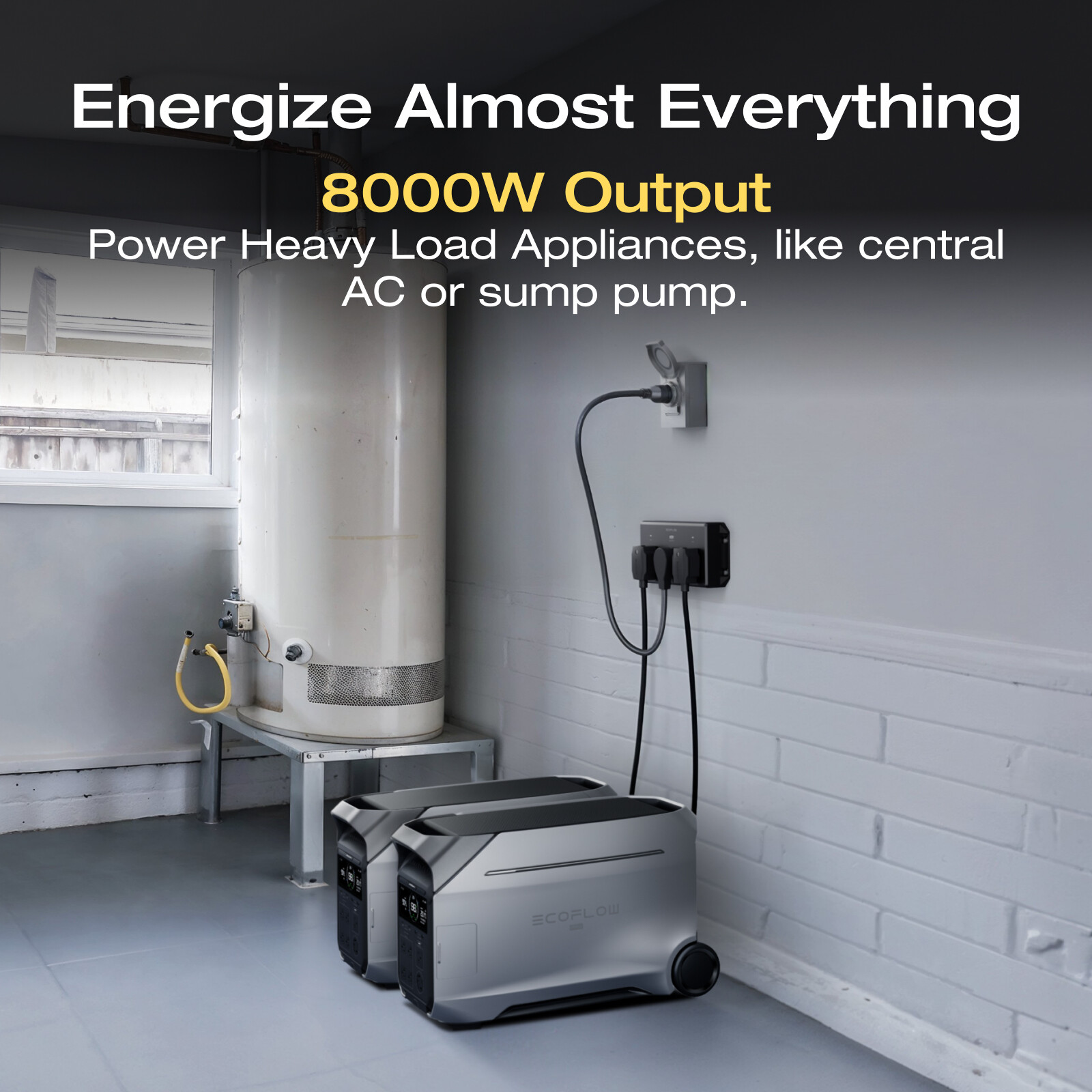 EcoFlow DELTA Pro 3 4000Wh LFP Portable Power Station Certified Refurbished