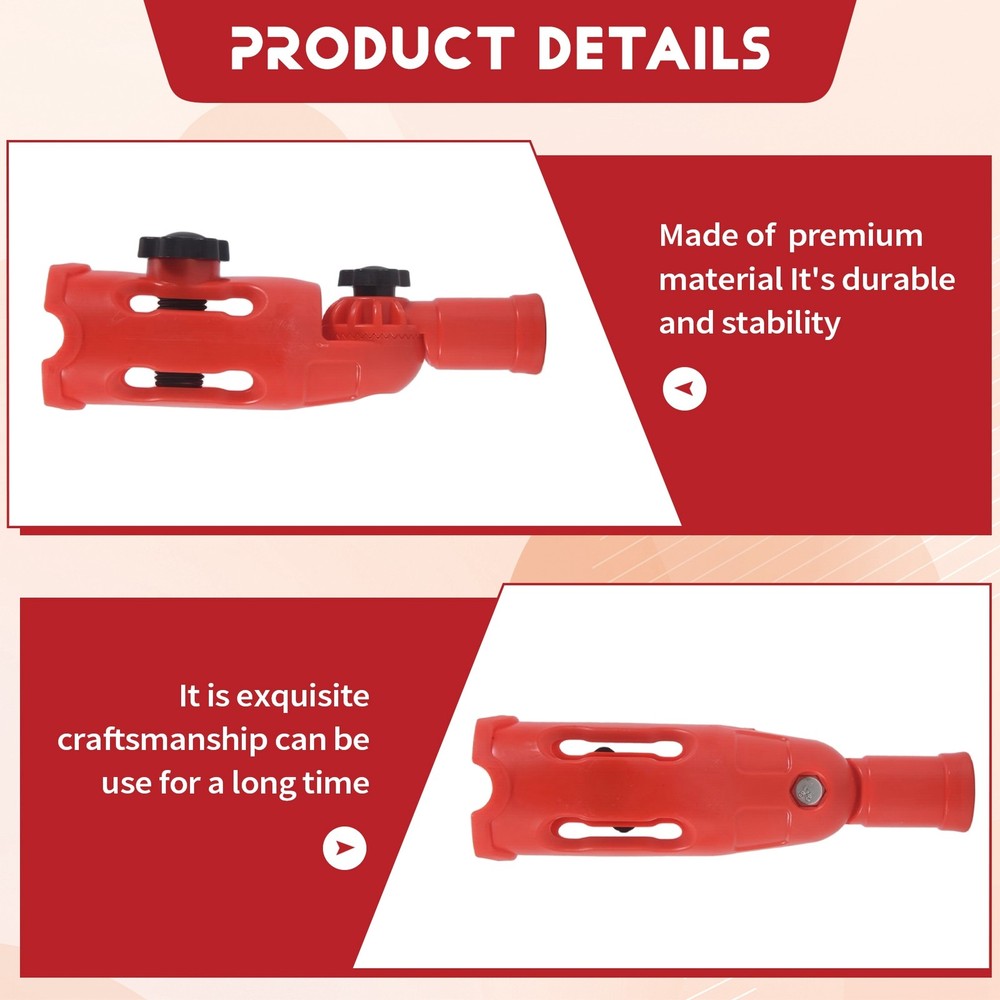 Multi-Angle Paint Brush Extender Red, Paint Edger Tool for High Ceilings,9412