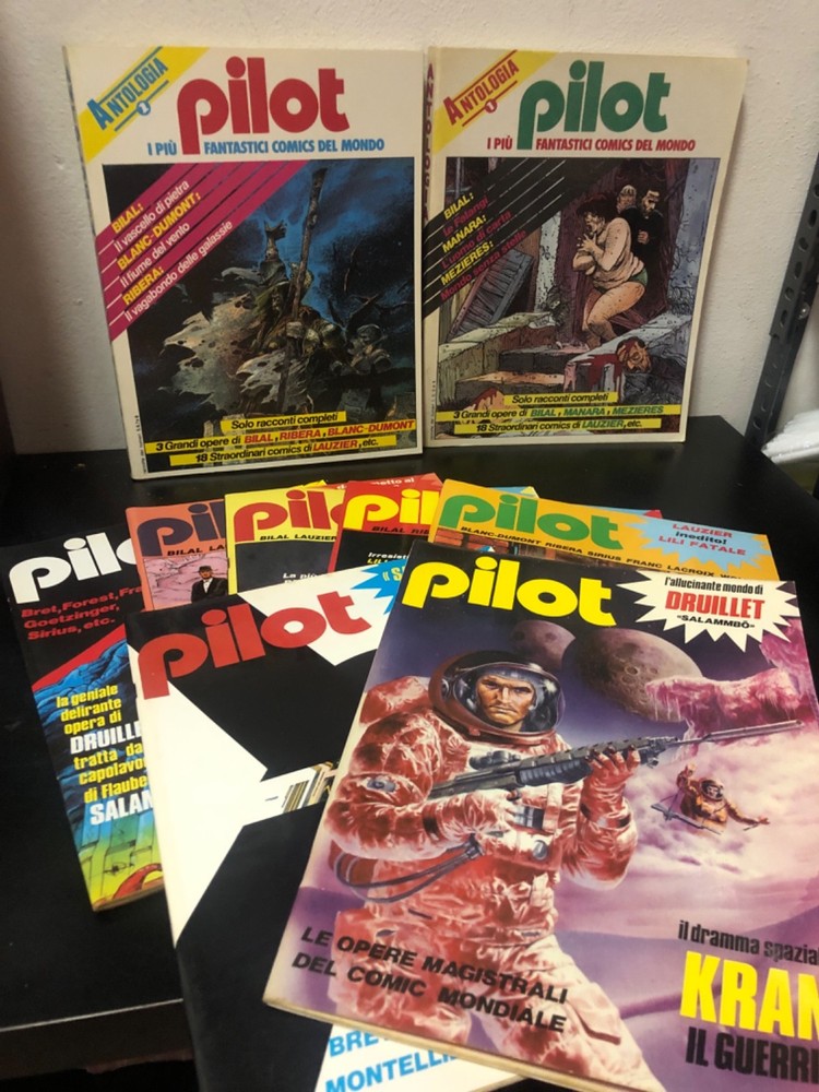 1981 MIXED PILOT COMIC BOOK LOT