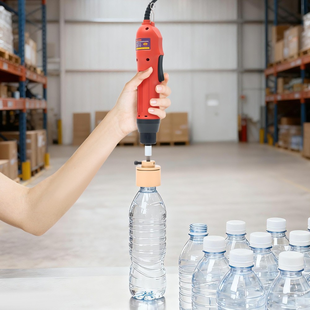 Electric Hand Held Bottle Capping Sealing Machine Handheld Screw Capper Sealer