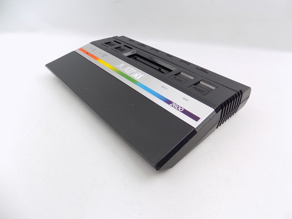 Atari 2600 Jr. Console With 2x Joystick Controllers And Cables