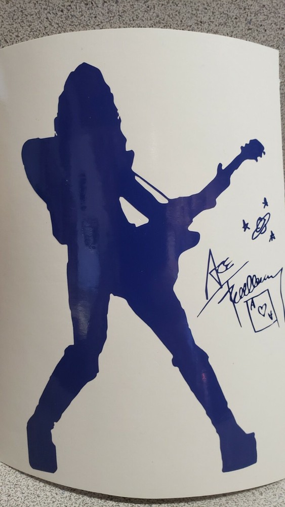 KISS Silhouette Decals - Gene, Paul, Ace, Peter, Tommy & Eric.