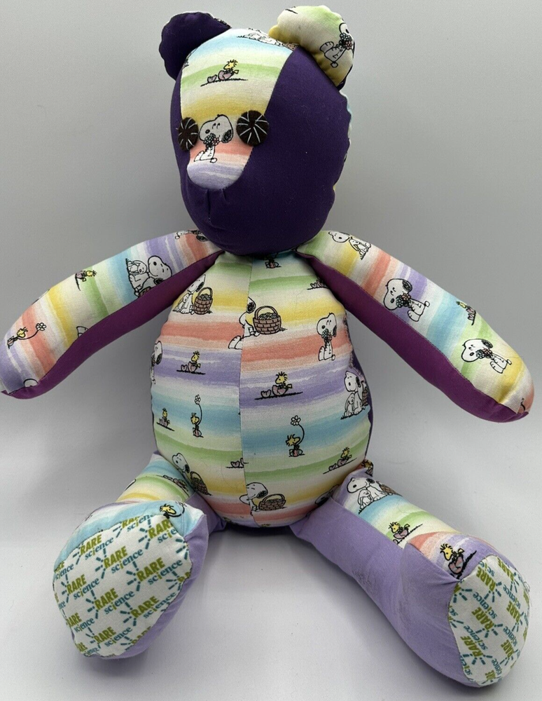 rare science bear Snoopy Plush Easter 18"