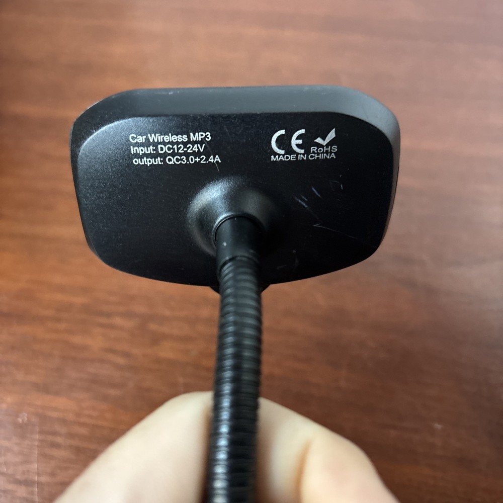 Esolom DC Bluetooth FM Transmitter Wireless Radio Adapter.