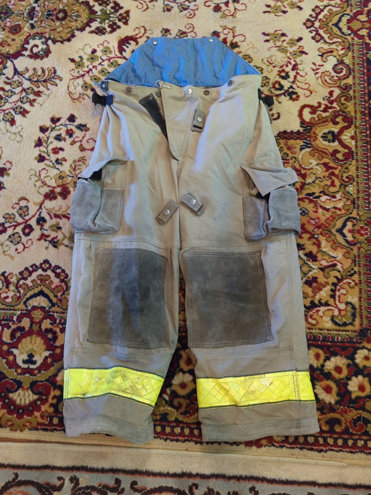 Retired Firefighter Gear Turnout Pants FIRE USED Size 38 X 26 See Pics