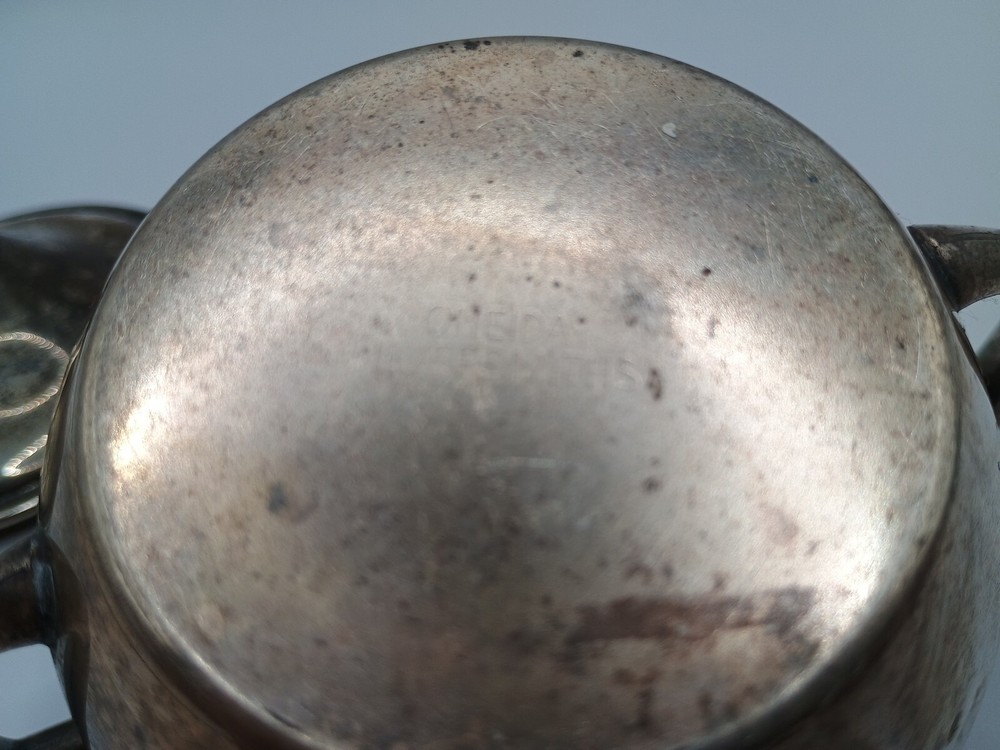 Vintage Silver Plated Oneida Silversmiths Sugar Container