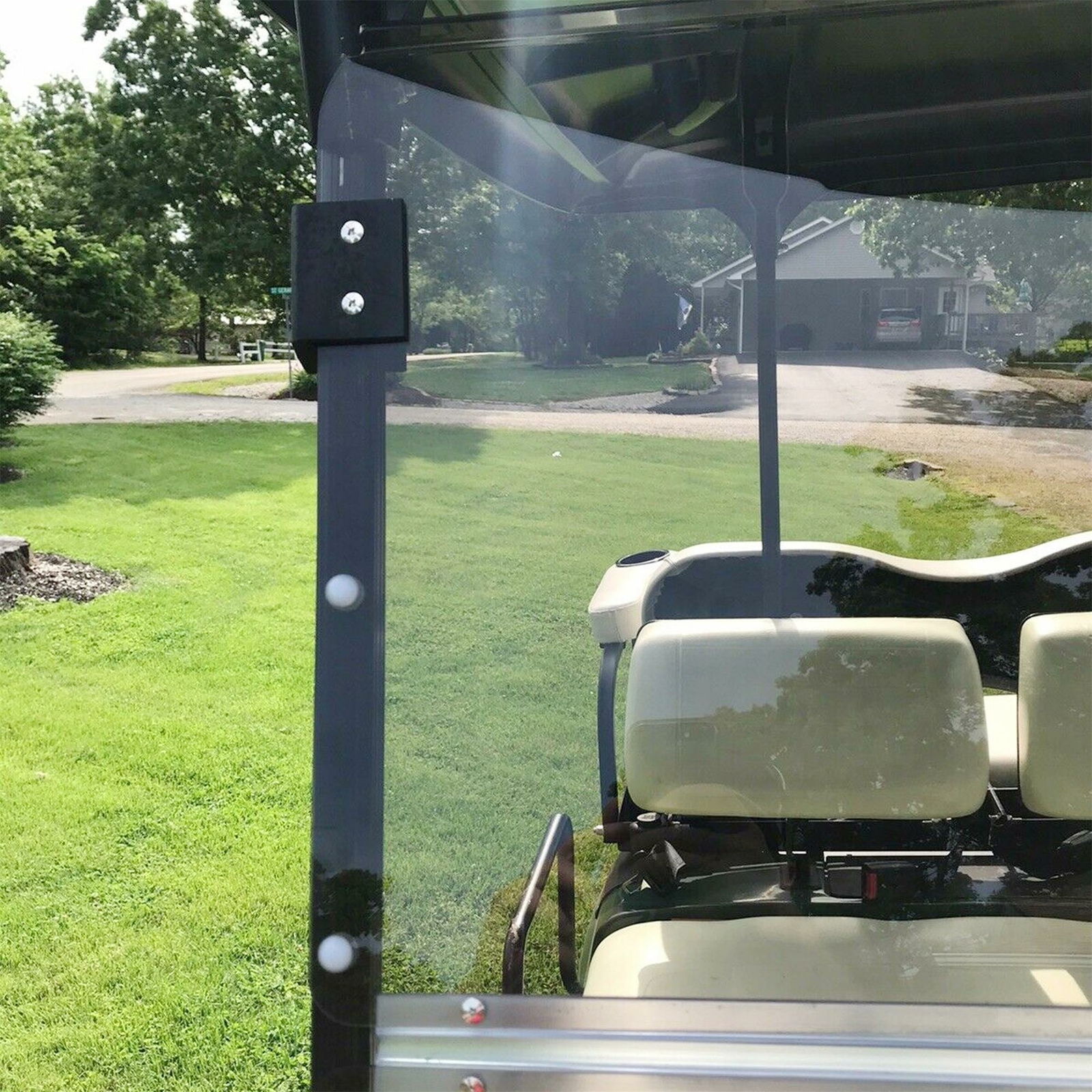 Tinted Windshield For 2003 2004 2005 2006 Yamaha G22 Golf Cart Impact Resistant