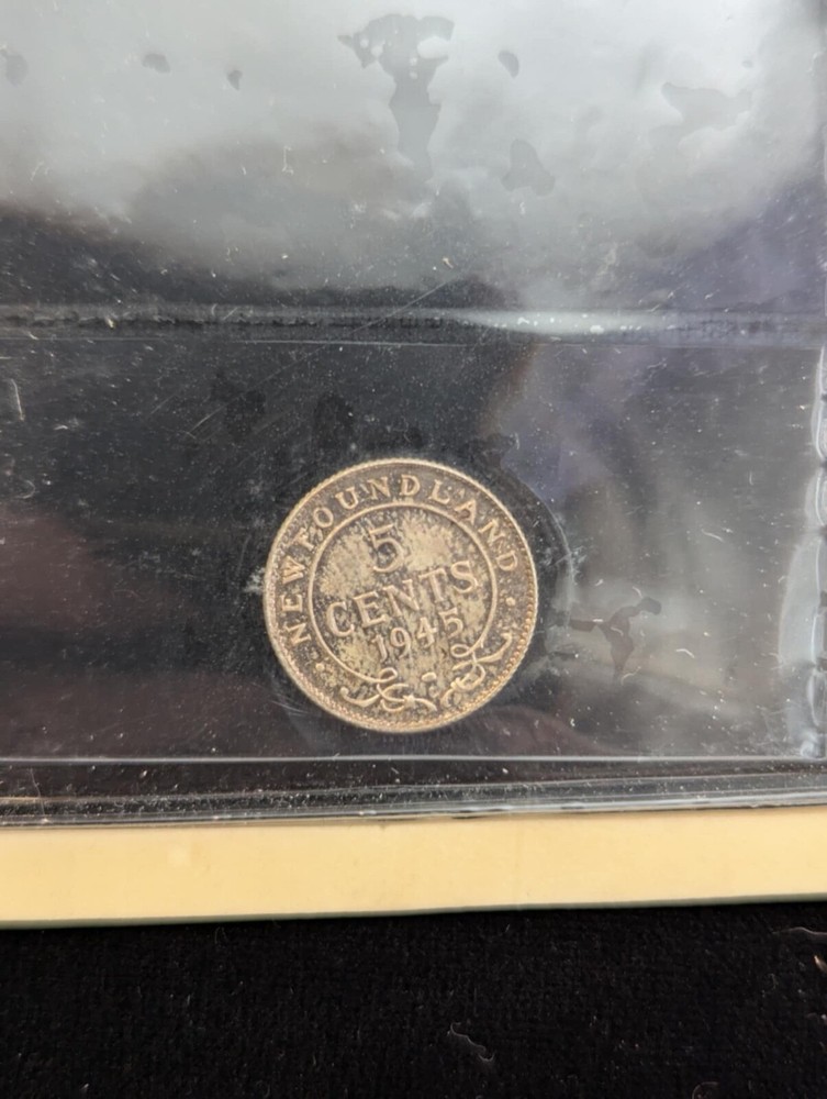 1945C ICCS Graded, Newfoundland, ¢5 Cent**MS-64**