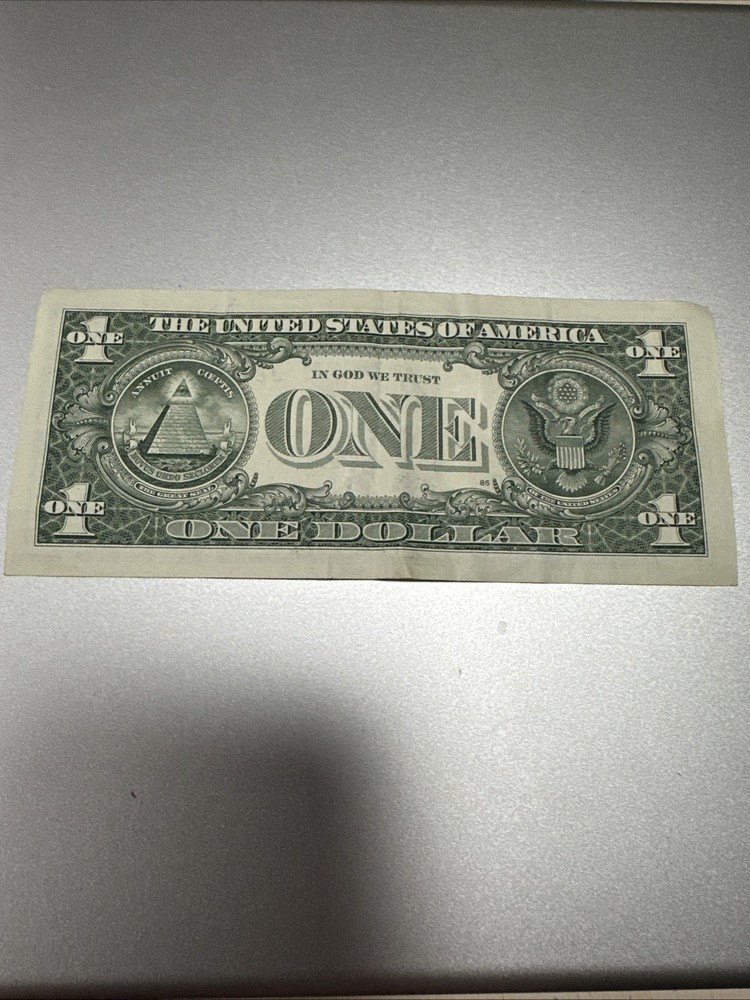 $1 Dollar Bill Error Print Series 2021