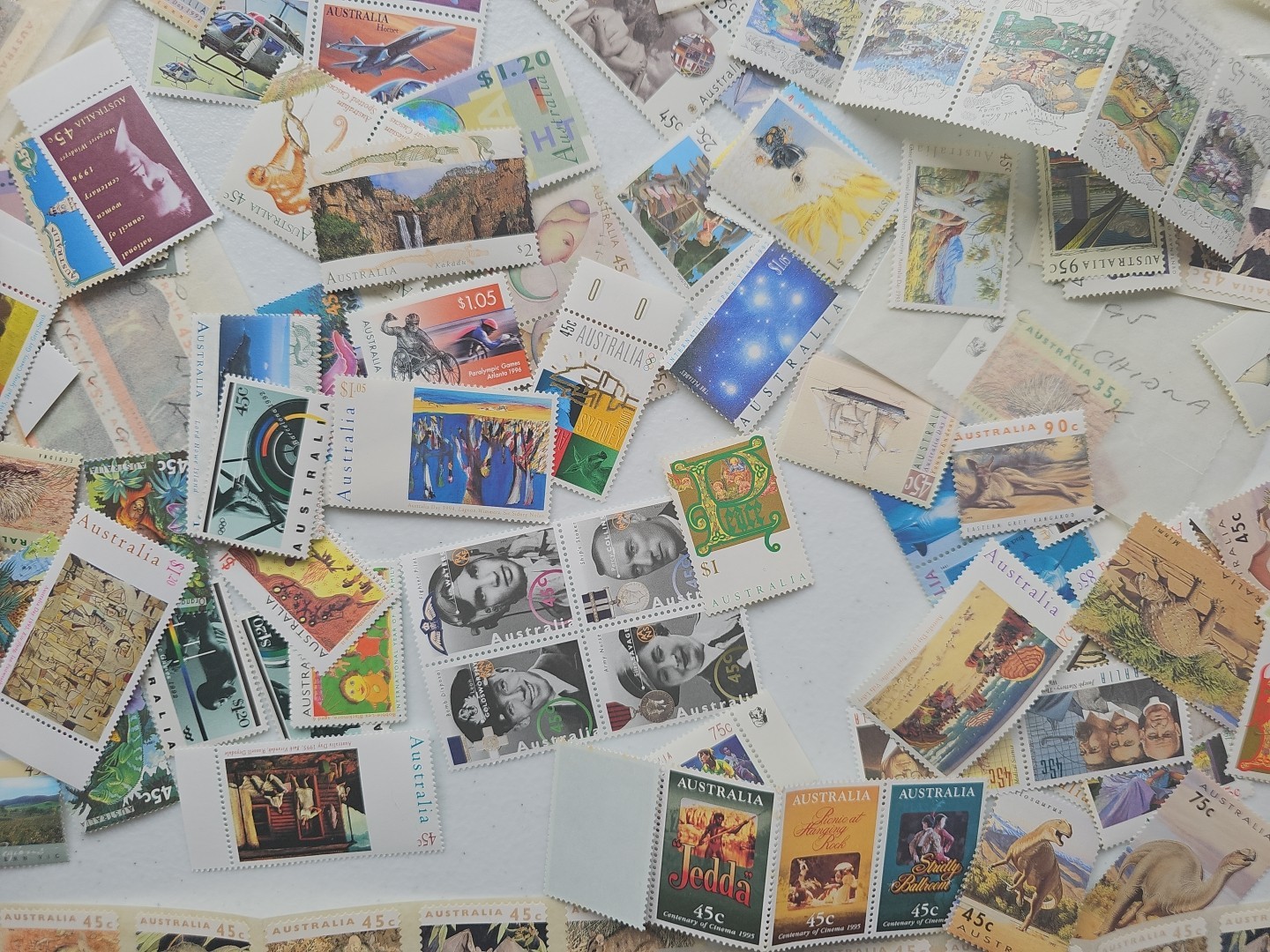 Collection Of Australia Mint Stamps MNH Values For 30c To $2