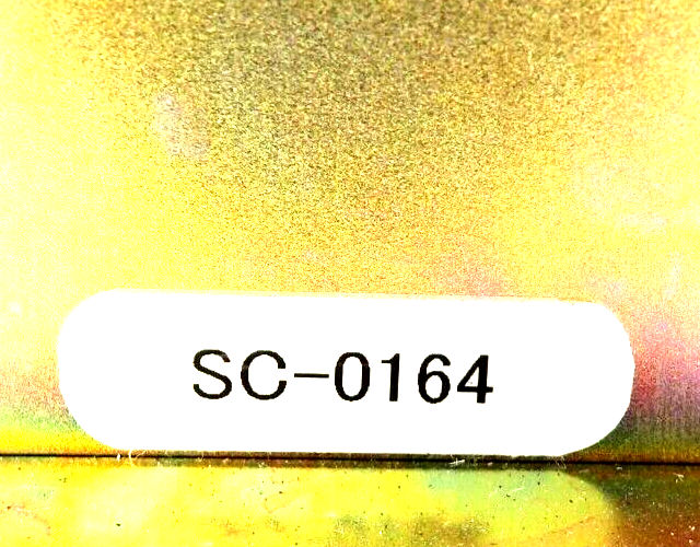 Tazmo SC-0164 Robot Control Unit Controller Module E0R05-8540A Working Spare