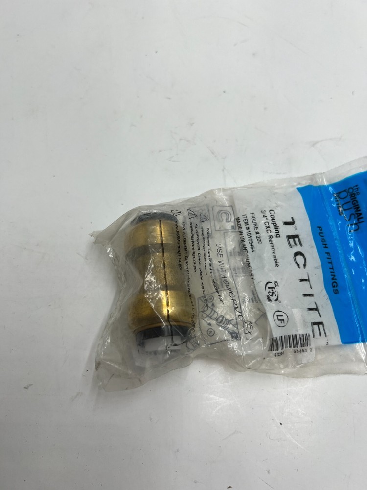 EPC Tectite Coupling 3/4" CxC Removeable - 10155454