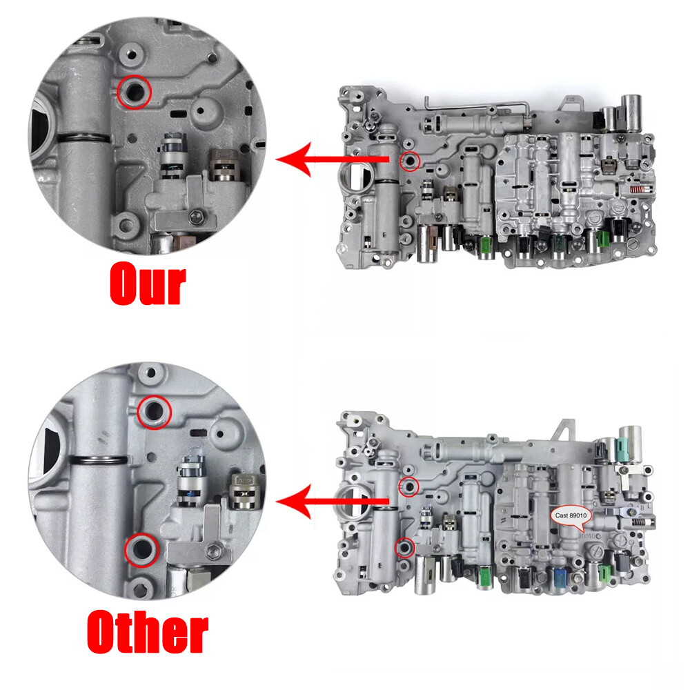 Transmission Valve Body w/ Solenoids for 2007-UP Toyota TUNDRA Cast 8870 AB60E