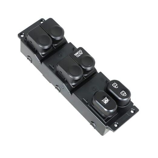 Master Driver Side Door Lock Power Window Switch Assembly Replacement for 2012