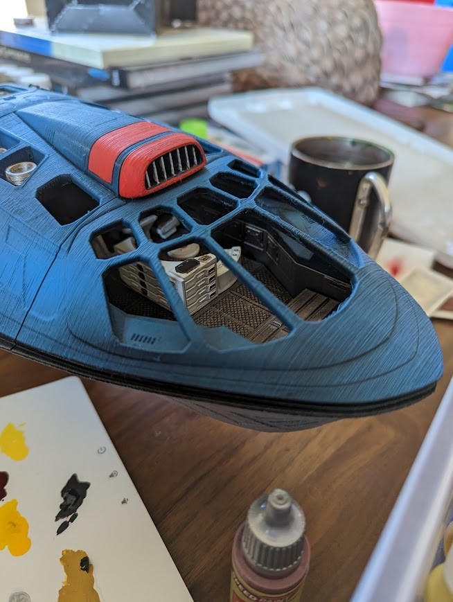 Beta Centauri Spaceship | 2nd Dynasty | Sci-fi Miniature | 28mm