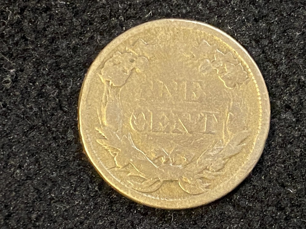 OLD US COIN 1858 FLYING EAGLE CENT PENNY