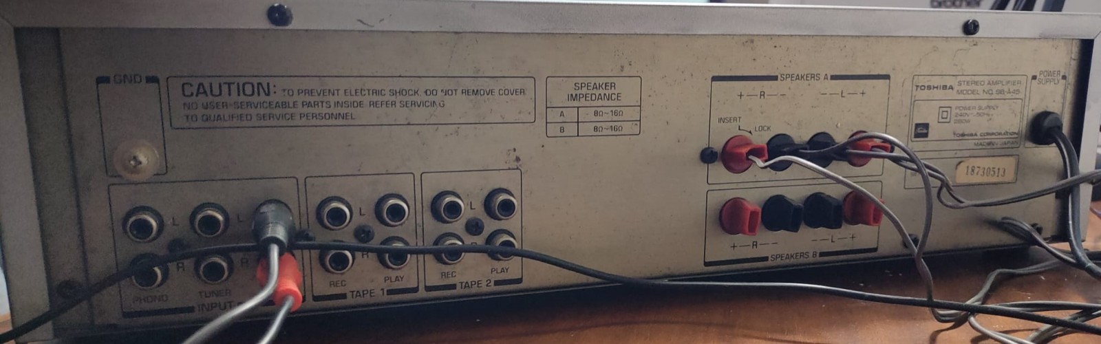 Aurex (Toshiba High End) SB-A45 Integrated HiFi Amplifier 40w + 40w