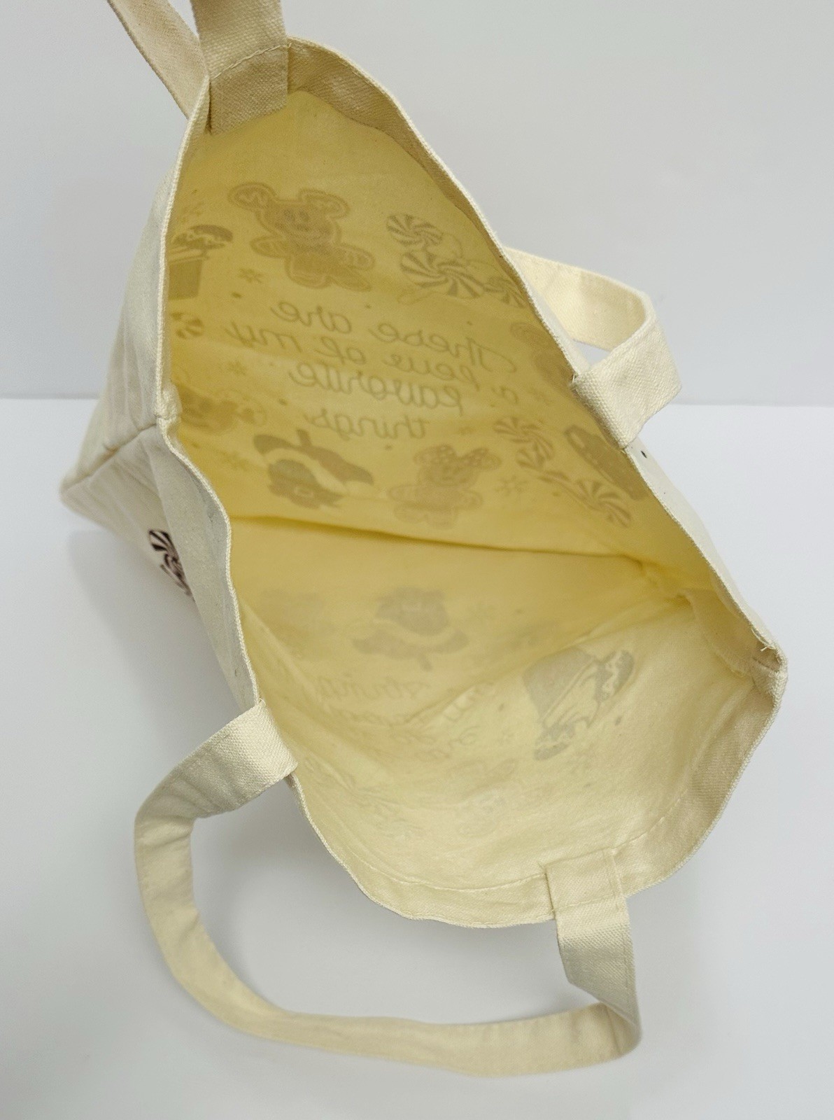 Disney Christmas These Are A Few Of My Favorite Things Mickey Canvas Tote Bag