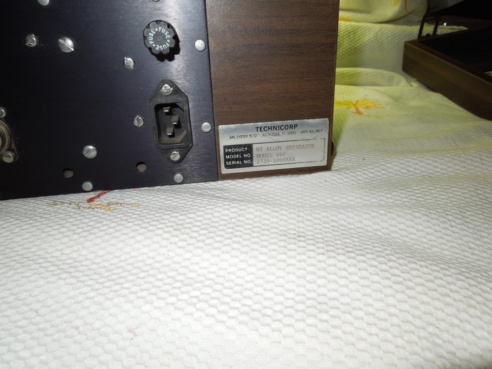 Technicorp 850 WT Alloy Separator With Power Probe & Extra Tip Pristine