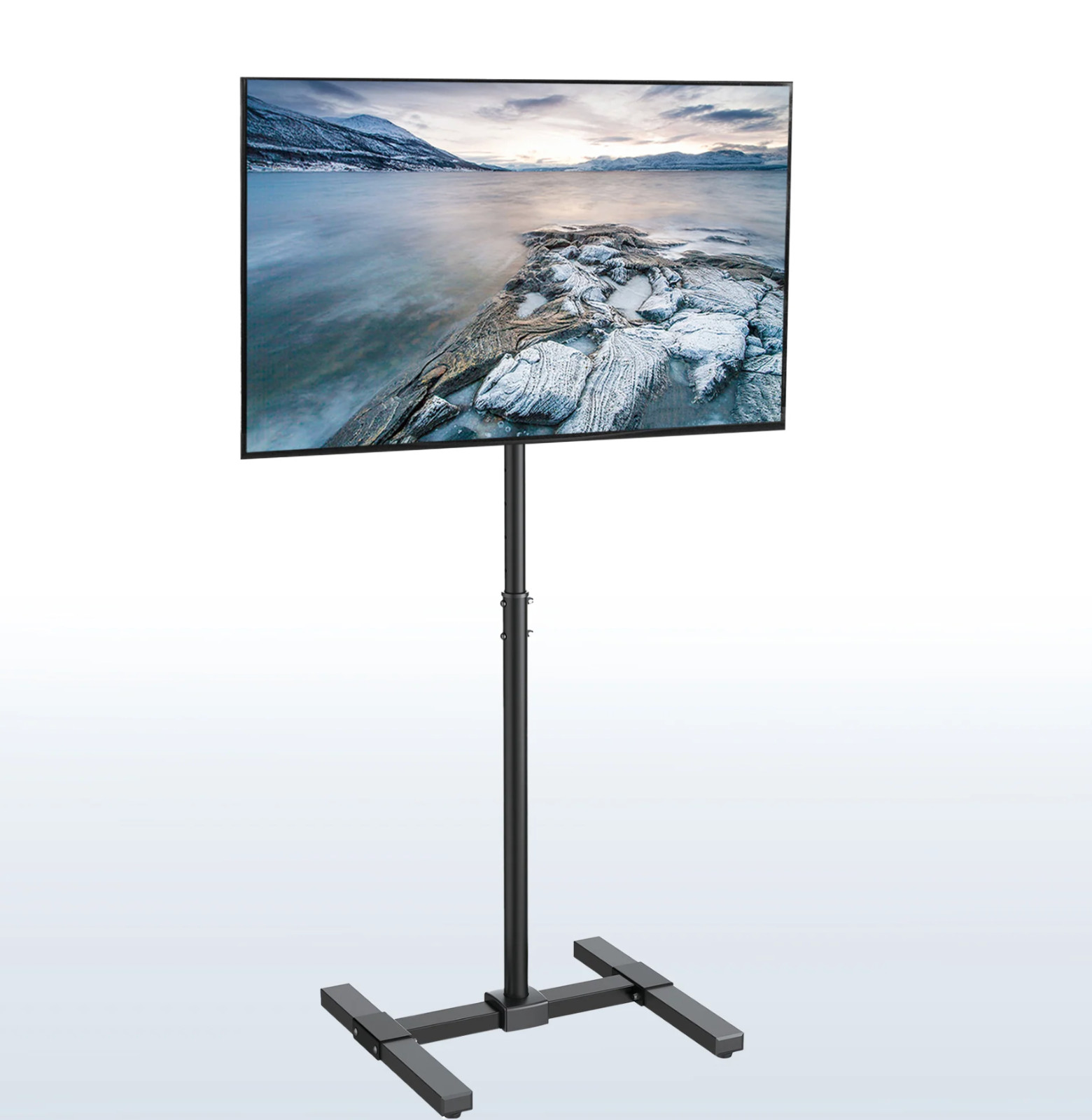 VIVO TV Display 13" to 50" Floor Stand, Height Adjustable Mount for Flat Screen