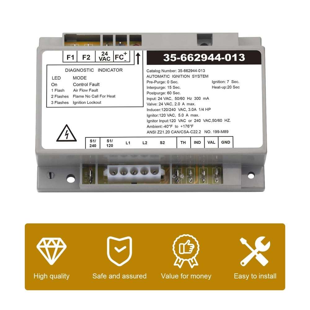 Electrical Systems Igniter Control Module Replacement 42001-0052S for Pentair...
