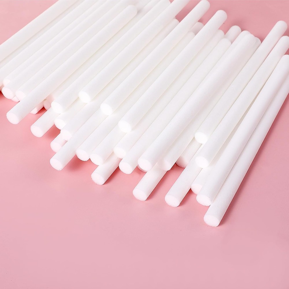 24 Pcs Humidifier Wicks Sticks Diffuser Wicks Replacement Cotton Refill Stick 5.