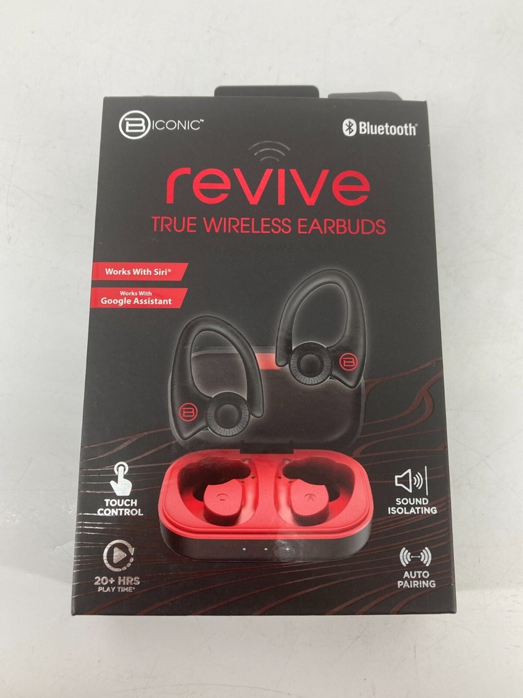 B Iconic Revive True Wireless Earbuds Bluetooth