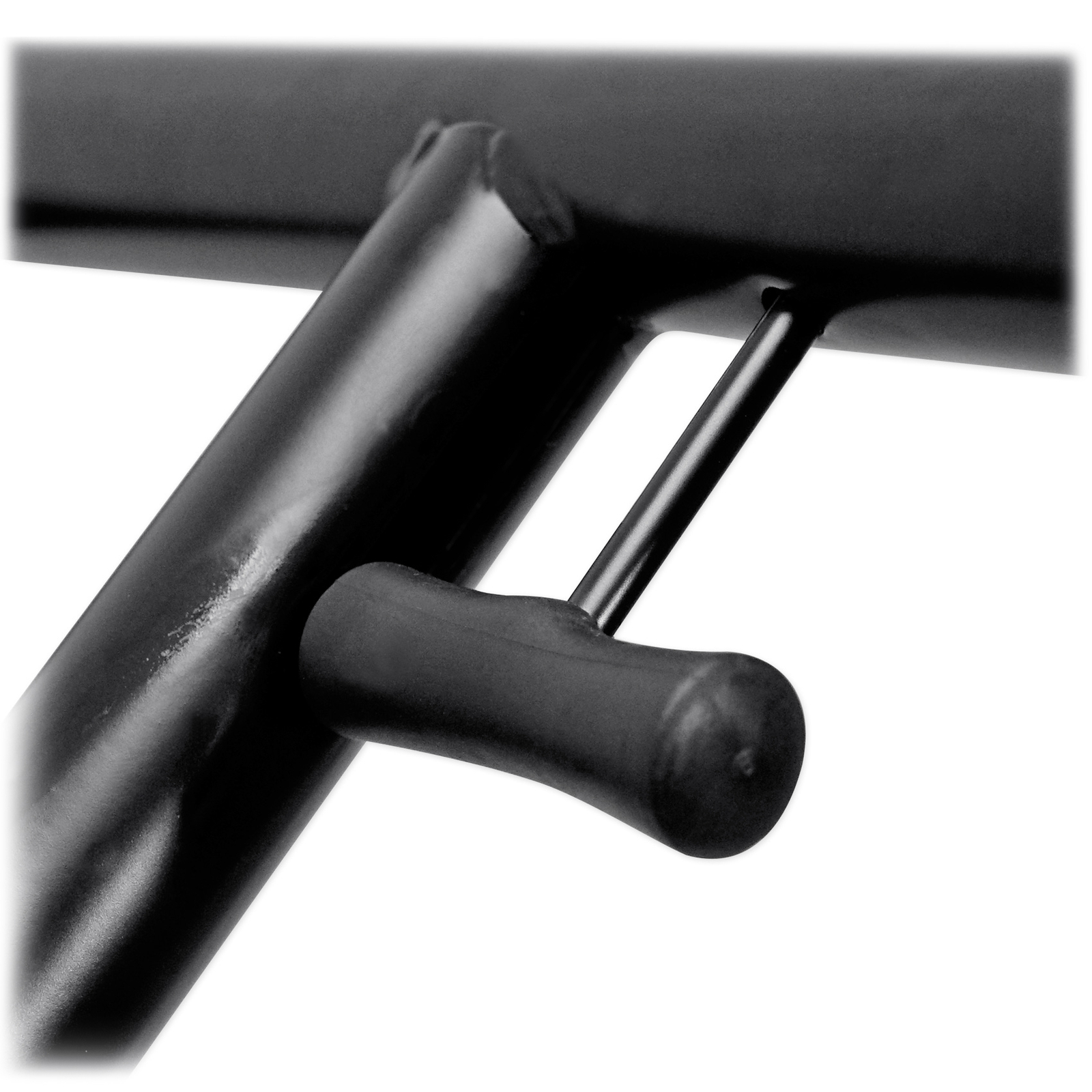 Rockville RKS30X Double X Braced DJ Controller Stand+Push Button Lock Mechanism