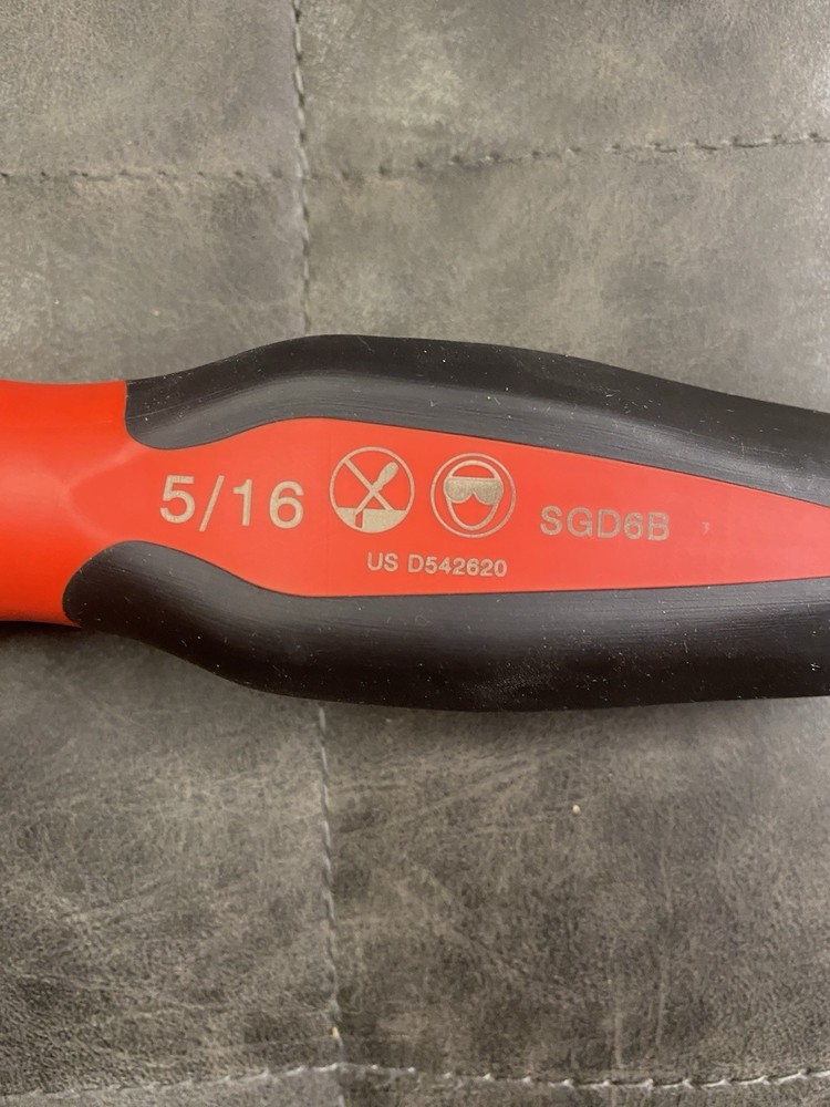 Snap On Screwdriver Set Red Soft Grip