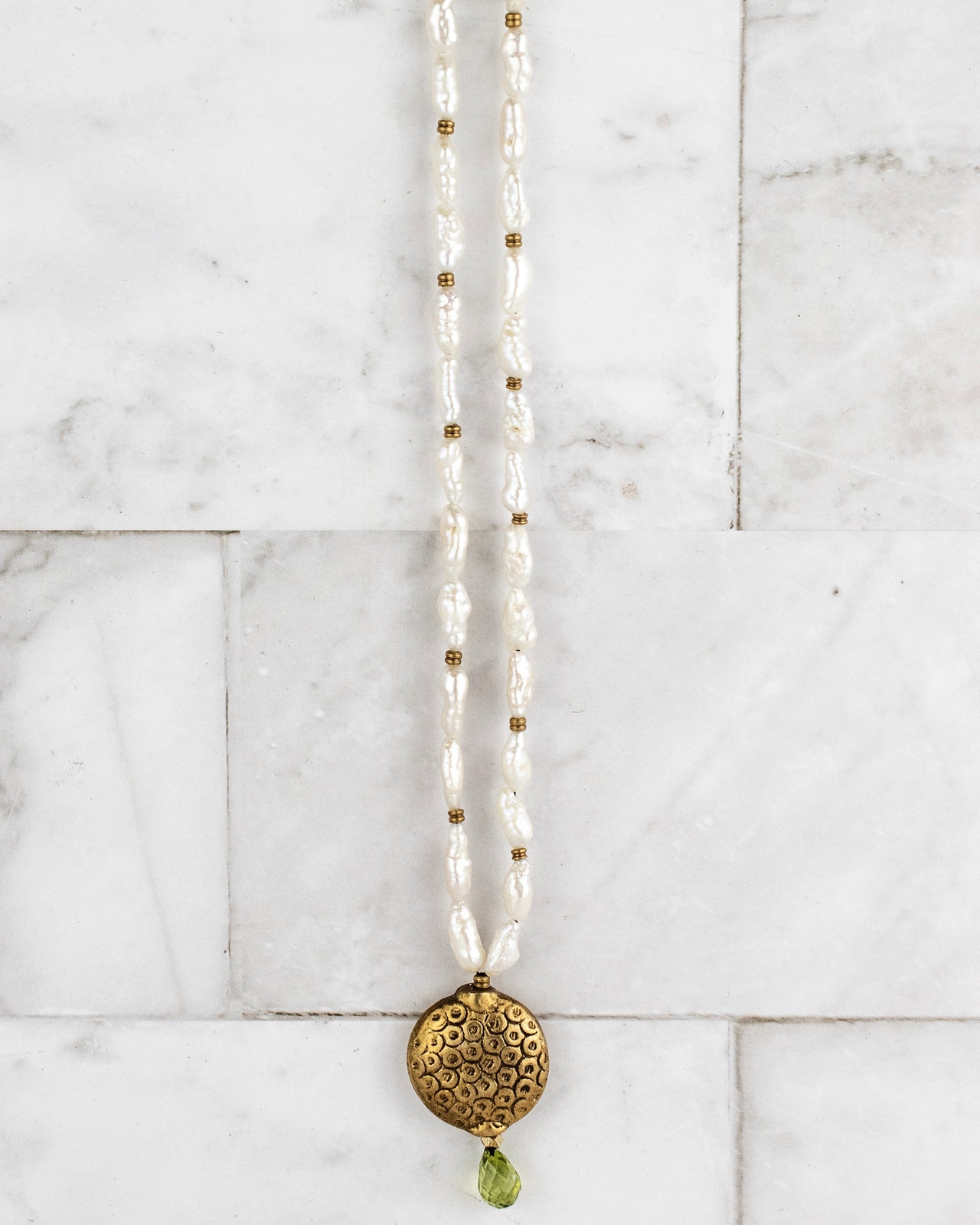 Vintage Japanese Rice Pearl Beads 4mm White Oval 16 Inch Strand