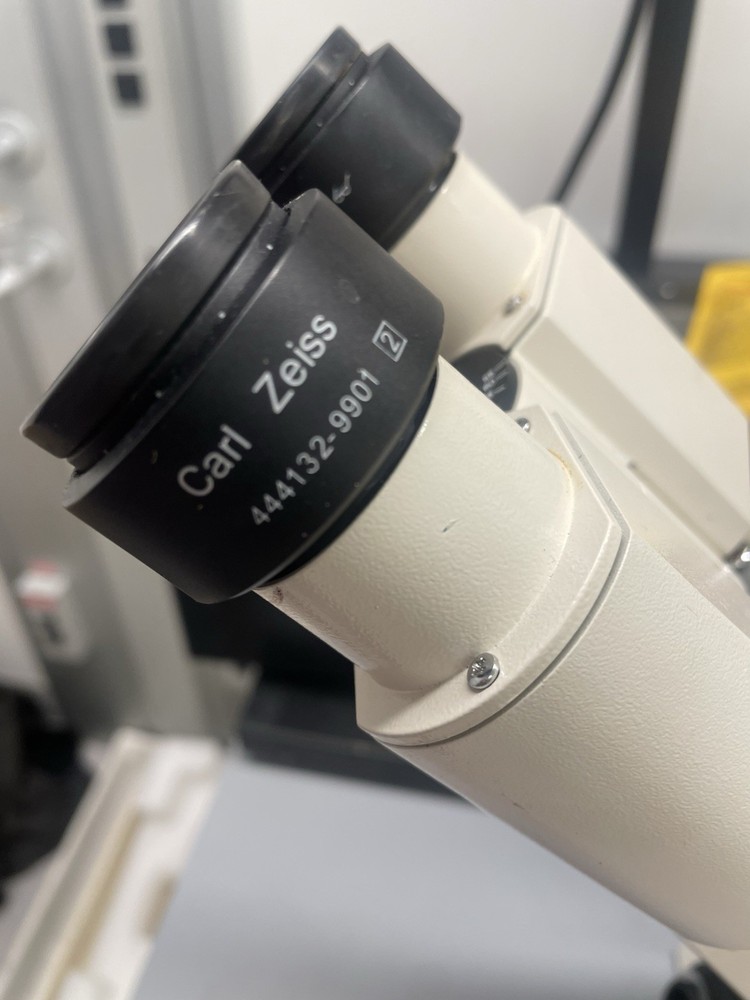 CARL ZEISS AXIOVERT 25 INVERTED PHASE CONTRAST MICROSCOPE with 4 objectives