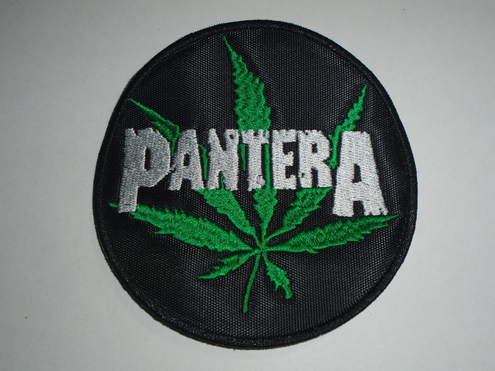 PANTERA WEED EMBROIDERED PATCH