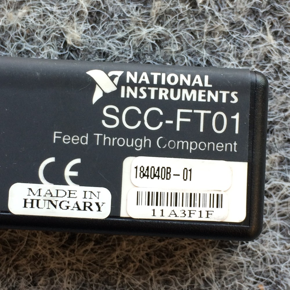 National Instruments NI SCC-FT01 Feed Through Component 184040B-01