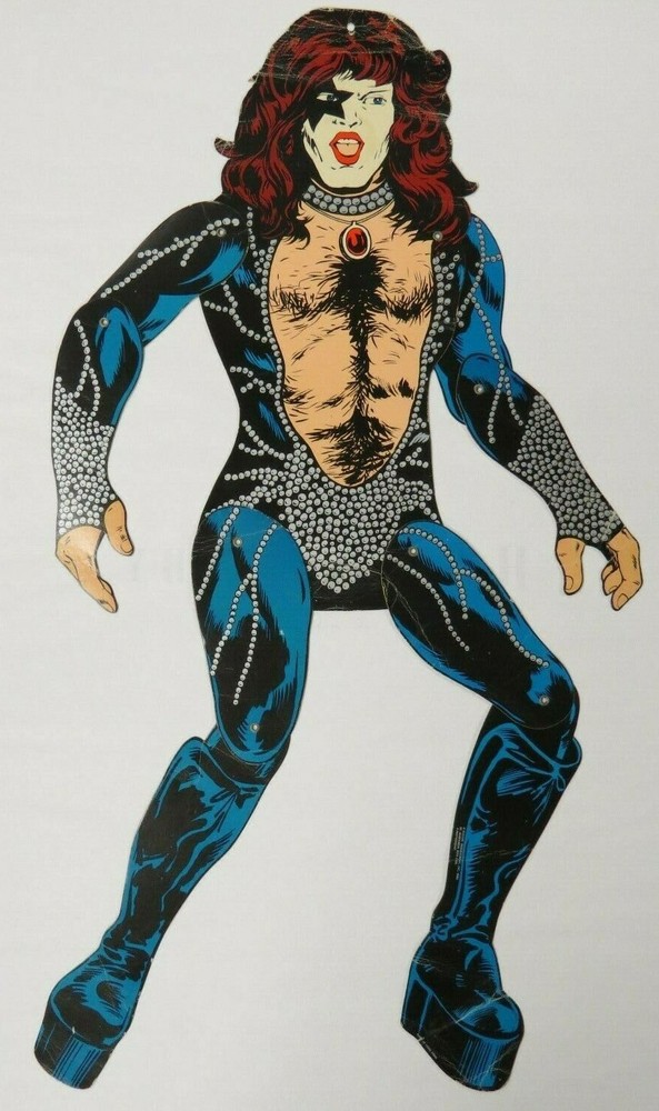 KISS PAUL STANLEY - VINTAGE AUSTRALIAN JOINT ACTION MOBILE 1980 AUCOIN