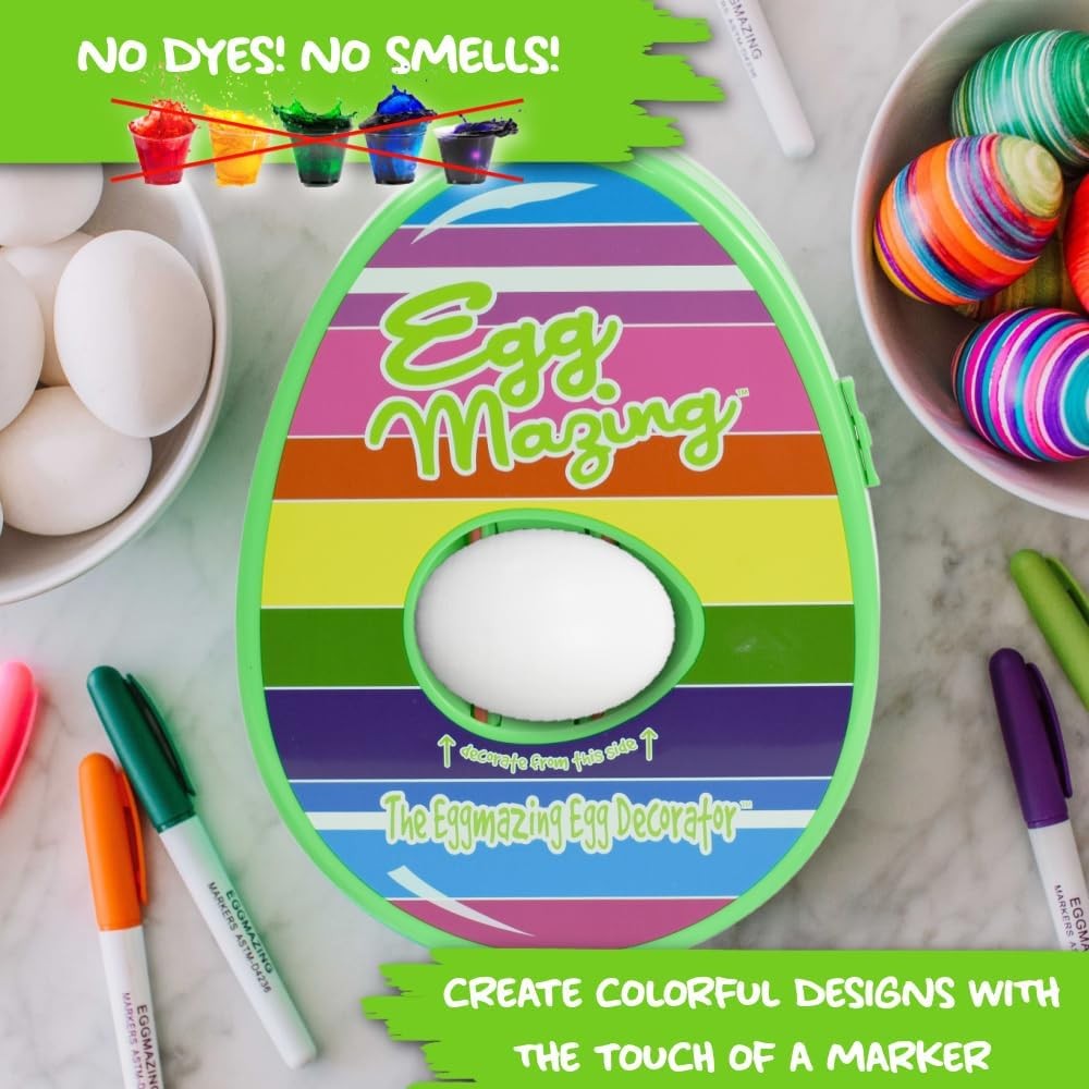 Easter Egg Decorating Kit - DIY Arts and Crafts Set for Creative Fun