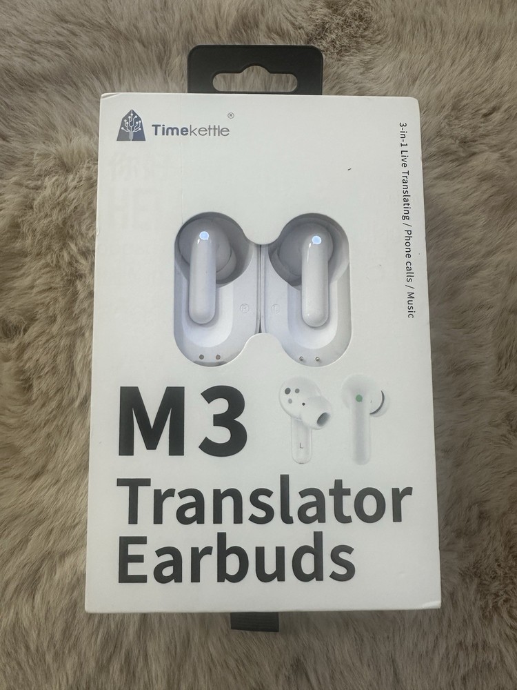 Timekettle M3 Language Translator Earbuds White