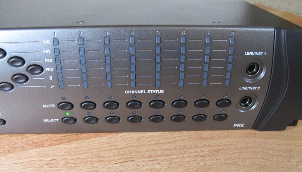 Avid PRE for Pro Tools Model MP008 - 8 Channel Mic Pre - Gray Version