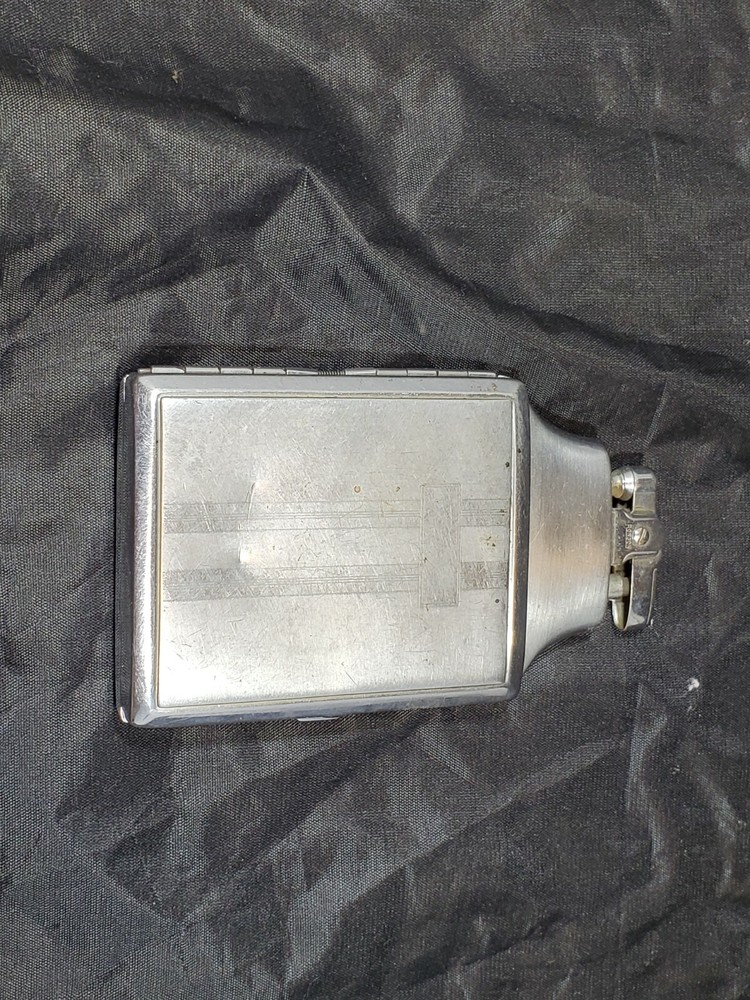Three Zippo Lighters & One Ronson Lighter Cigarette Case