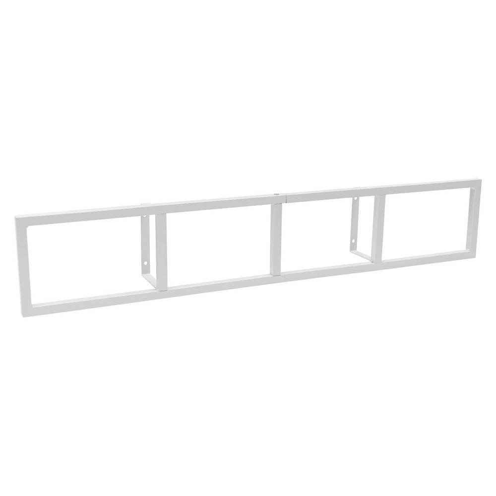 3* CD Wall Mount Racks CD Storage Holder Rack Display CD-DVD Stand White