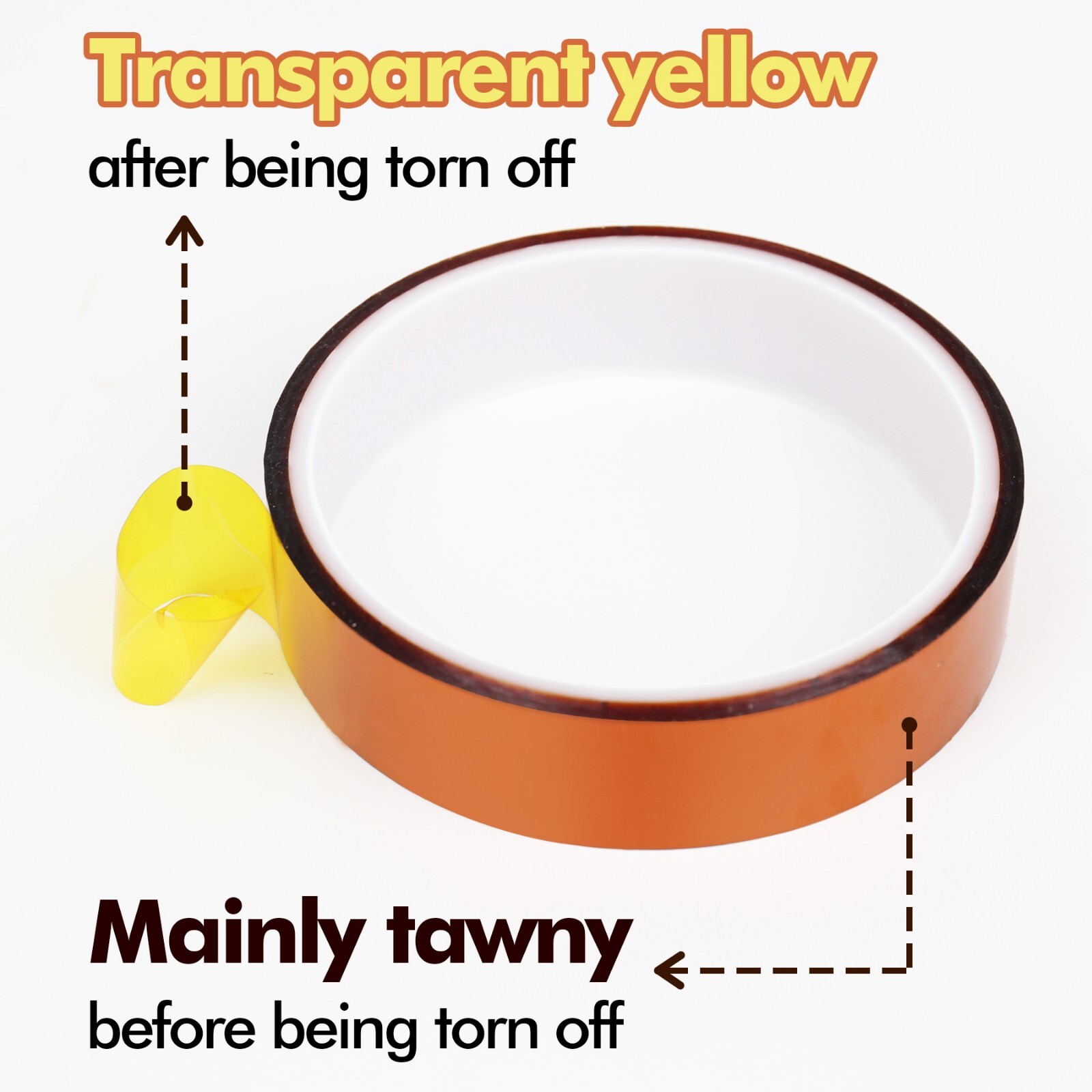 A-SUB 4 Rolls Polyimide High Temperature Tapes Heat Resistant Kapton 10mm, 20mm