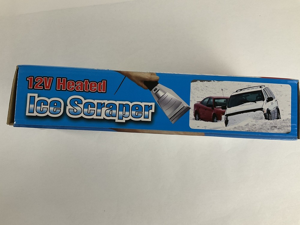12V Auto Car Heated Electric Windshield Ice Scraper Winter Snow Melter Removal
