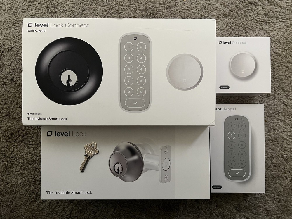 level bolt connect wifi smart deadbolt lock Key Pad